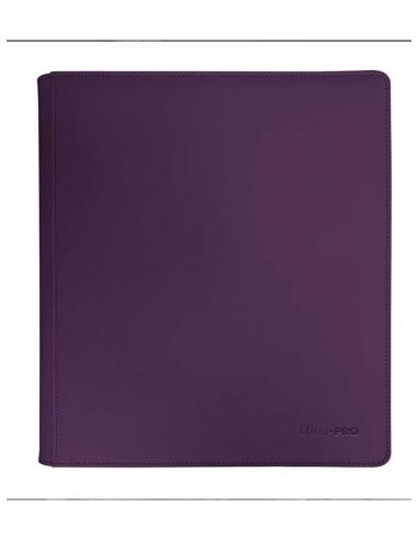 Album PRO Binder con cremallera - 12 bolsillos Vivid: Midnight Plum - Ultra Pro