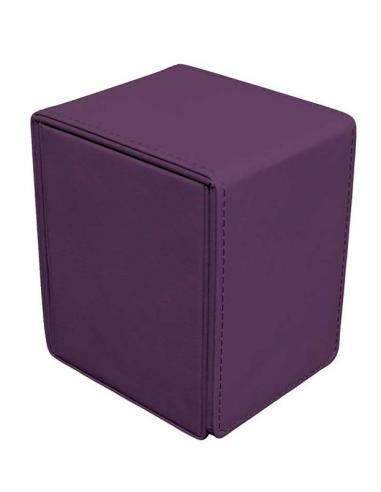 Caja de mazo Alcove Flip Box Vivid: Midnight PLum - Ultra Pro