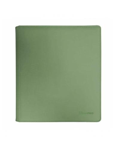 Album PRO Binder con cremallera - 12 bolsillos Vivid: Matcha Green - Ultra Pro