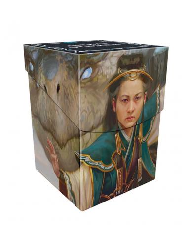 Caja de mazo 100+ Deck Box Jeskai Commander Tarkir Dragonstorm Magic The Gathering - Ultra Pro