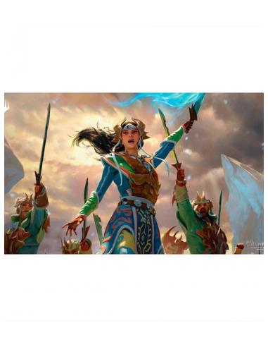 Tapete Playmat Temur Commander 610mm x 343mm Tarkir Dragonstorm Magic The Gathering - Ultra Pro