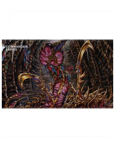 Tapete Commander Series 6 Holofoil Playmat Sliver Queen Magic The Gathering - Ultra Pro