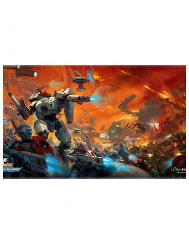 Tapete Playmat - Stitched T'au Empire Codex Aligned Warhammer 40K - Ultra Pro