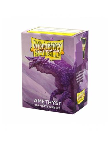 Fundas Standard Matte Morado Amethyst (100 unidades) - Dragon Shield