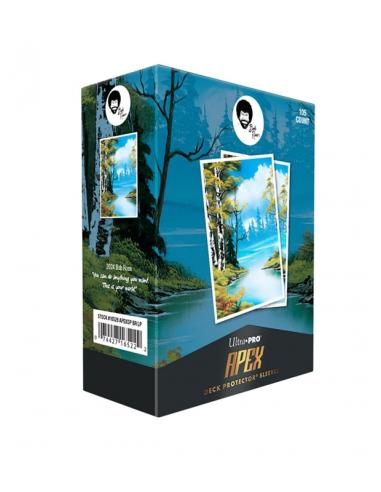 Fundas Standard 105ct APEX Deck Protector Sleeves Lakeside Path Bob Ross - Ultra Pro