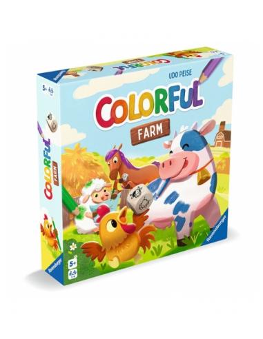 Colorful Farm en Español Juego de mesa Ravensburger