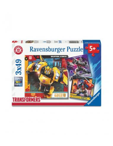 Puzzle 3x49 pz Transformers - Ravensburger