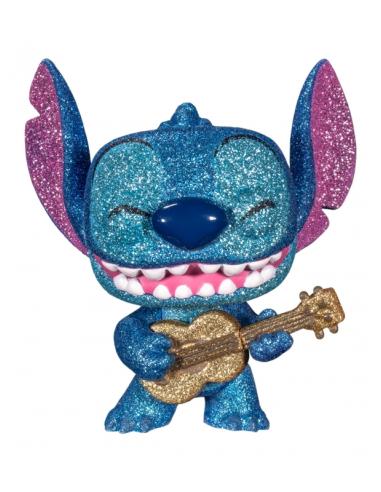 Funko POP! Vinyl (Exc) Stitch con Ukelele (Versión Diamante) - Lilo & Stitch