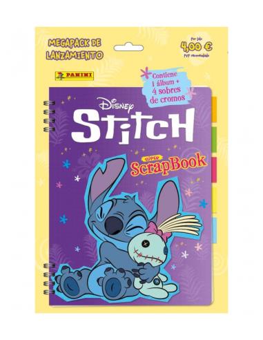Cartón Stitch 2025 (2) (Álbum + 4 Sobres) de Panini Cromos