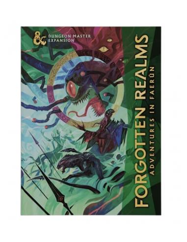 D&D Forgotten Realms Adventure in Faerûn Guide ALT CVR Inglés - Dungeons & Dragons