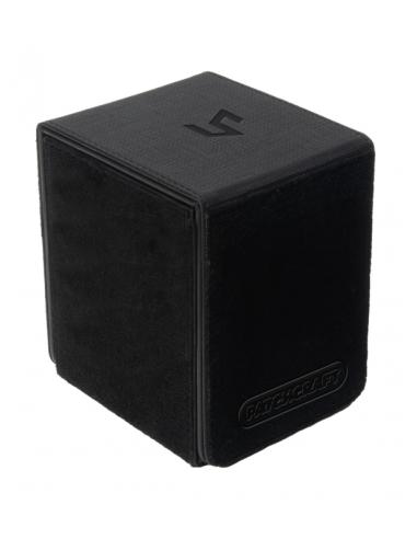 Caja de mazo Patchcraft ™Alcove Flip Deck Box Negro - Ultra Pro