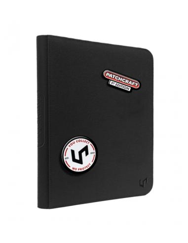 Carpeta con 9 bolsillos Patchcraft ™ Zippered PRO-Binder Negro - Ultra Pro