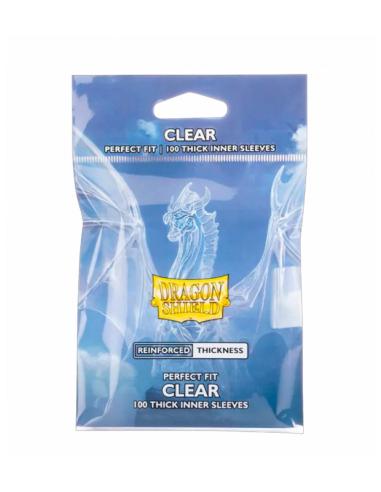 Fundas Standard Reinforced Thickness (100 unidades) Transparentes - Dragon Shield