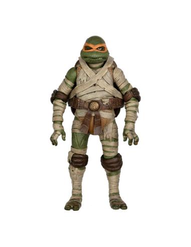 NECA Universal Monsters x Teenage Mutant Ninja Turtles Figura Ultimate Michelangelo as The Mummy 18 cm