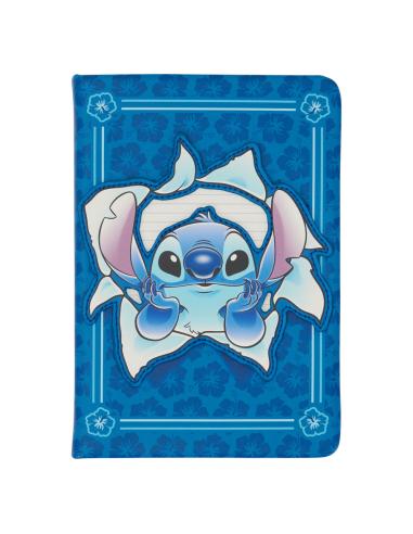 LOUNGEFLY Cuaderno Holiday Stitch Disney Loungefly