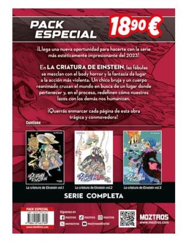 MOZTROS PRODUCCIONES S.L. LA CRIATURA DE EINSTEIN PACK ESPECIAL
