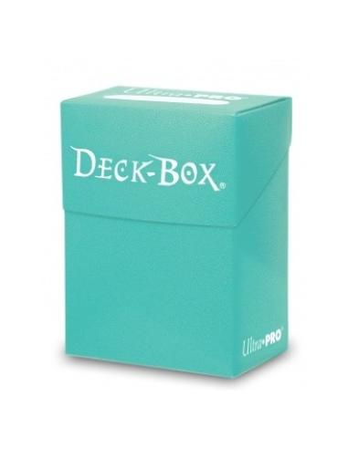 Caja de mazo Deck Box Solid Aqua - Ultra Pro
