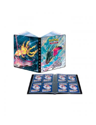 Archivador 4 bolsillos portfolio Pokémon Espada y Escudo 10 álbum Sword and Shield 10 Ultra Pro.