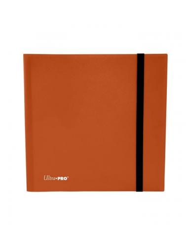 Carpeta 12 bolsillos -Pocket Eclipse PRO-Binder - Pumpkin Orange Ultra Pro