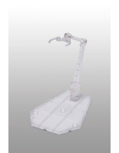 Bandai Tamashii Nations Tamashii Stage Caballete para Figuras Act.5 for Mechanics Clear 17 cm