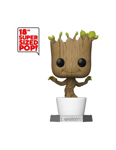 Funko Guardians of the Galaxy POP! Marvel Vinyl Super Sized Figura Dancing Groot 46 cm