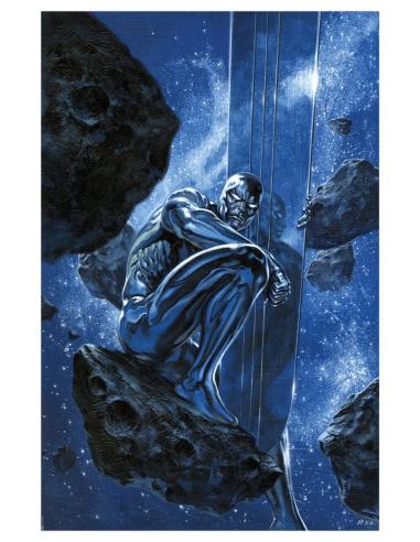 Sideshow Collectibles Marvel Litografia Silver Surfer: Ghost Light 61 x 41 cm - sin marco