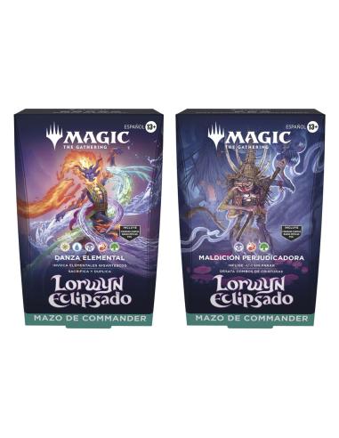 Wizards of the Coast Magic the Gathering Lorwyn eclipsado Mazos de Commander Caja (4) castellano