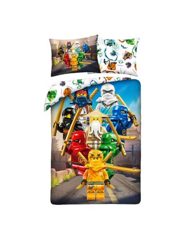 Halantex Lego Ninja-Go Funda Nórdica 140 x 200 cm / 70 x 90 cm