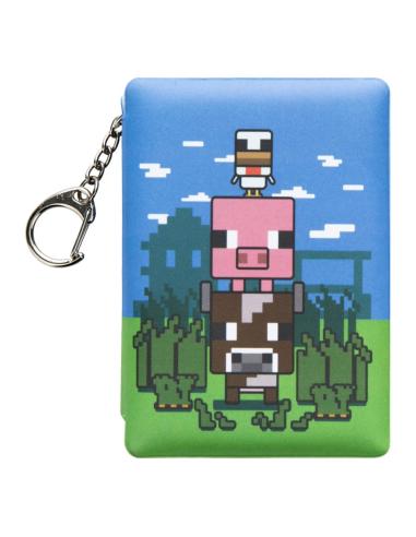 Paladone Products Minecraft Llavero Puffy Notepad