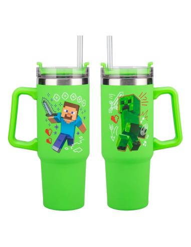 Paladone Products Minecraft Vaso Tumbler Green