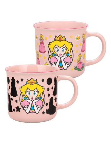 Paladone Products Super Mario Taza sensitiva al calor Princess Peach