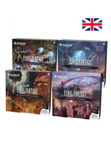 Scene Box Display (4 Cajas) Final Fantasy Inglés - Magic The Gathering