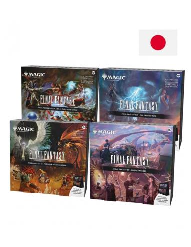 Scene Box Display (4 Cajas) Final Fantasy Japonés - Magic The Gathering