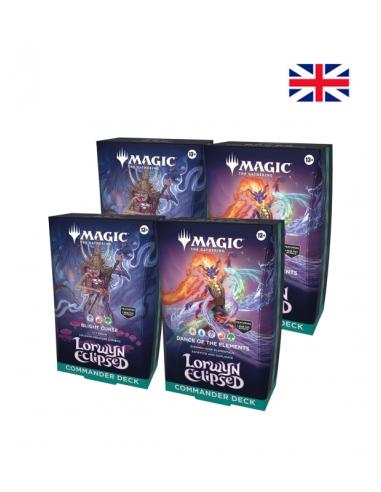 Commander Display (4 Mazos) Lorwyn Eclipsado Inglés - Magic The Gathering