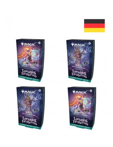 Commander Display (4 Mazos) Lorwyn Eclipsado Alemán - Magic The Gathering