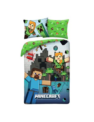Halantex Minecraft Funda Nórdica Ver. 7 140 x 200 cm / 70 x 90 cm