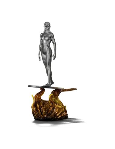 Iron Studios Fantastic Four Estatua 1/10 Art Scale Silver Surfer 27 cm