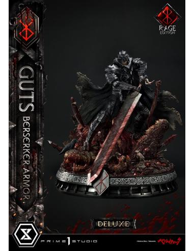 Prime 1 Studio Berserk Estatua 1/4 Guts Berserker Armor Rage Edition Deluxe Version 67 cm