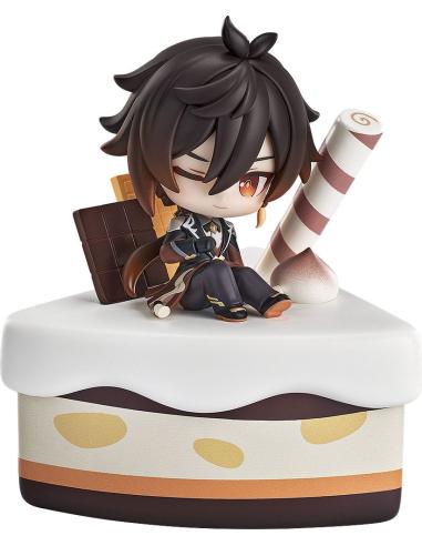 Shanghai Houmei Technology Co., Ltd. Genshin Impact Figura Wondrous Travels Series Zhongli Chibi 12 cm