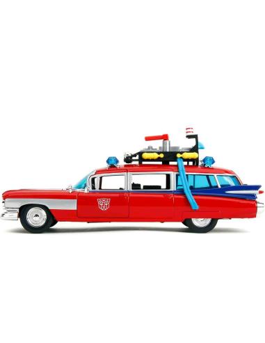 Jada Toys GHOSTBUSTERD ECTO1 OPTIMUS PRIME 1:24