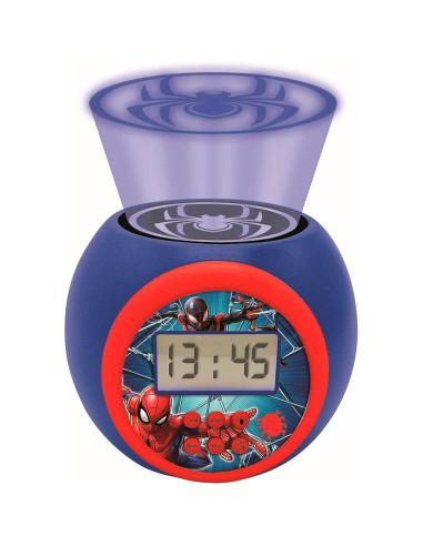 LEXIBOOK Reloj despertador Spiderman Marvel