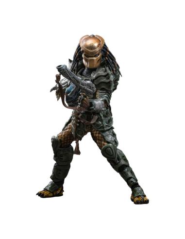 Hot Toys Alien vs. Predator Figura Comic Masterpiece 1/6 Broken Tusk Predator 35 cm