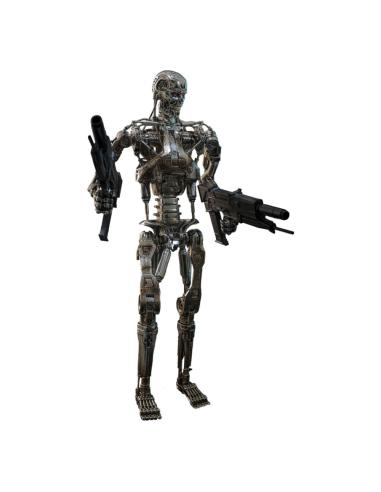 Hot Toys Terminator 2: el juicio final Figura Movie Masterpiece 1/6 Endoesqueleto (Battle Damaged Version) 31 cm