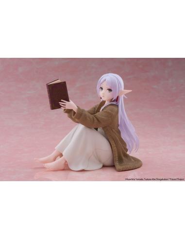 Taito Prize Frieren: Beyond Journey's End Estatua PVC Desktop Cute Figure Frieren Roomwear Ver. 13 cm