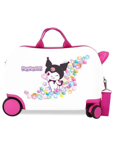 JOUMMA BAGS Maleta trolley ABS Candies Kuromi Hello Kitty 45cm
