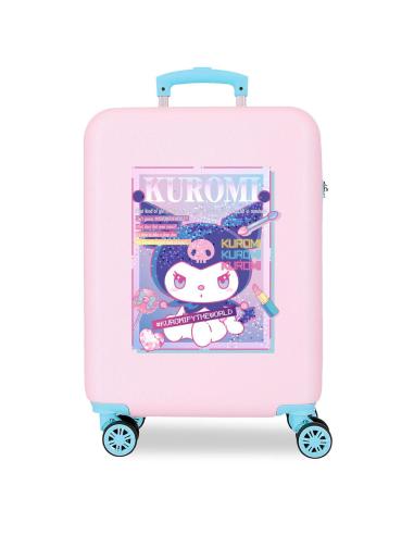 JOUMMA BAGS Maleta trolley ABS Current Mood Kuromi Hello Kitty 55cm