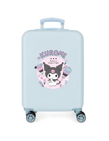 JOUMMA BAGS Maleta trolley ABS Always In Style Kuromi Hello Kitty 55cm