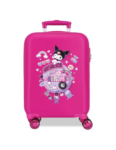 JOUMMA BAGS Maleta trolley ABS Around The World Kuromi Hello Kitty 50cm