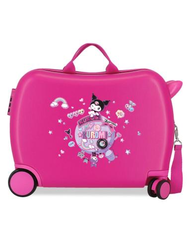 JOUMMA BAGS Maleta trolley ABS Around The World Kuromi Hello Kitty 50cm
