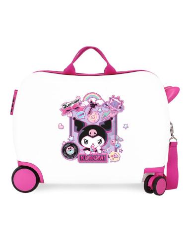 JOUMMA BAGS Maleta trolley ABS Wonder Kuromi Hello Kitty 50cm